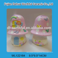Cute mushroom shaped ceramic piggy bank for kids